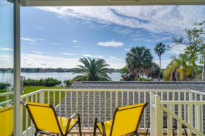Indian Rocks Beach Getaway with Balcony and Bay View!
